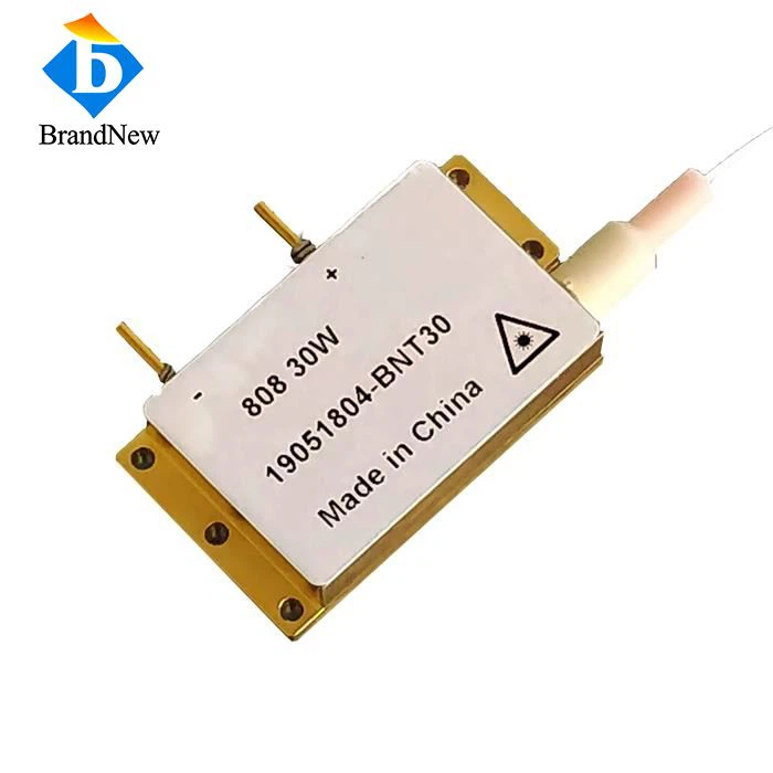 20 W 808 nm stabilizált hullámhosszú, szálcsatolt dióda lézermodul